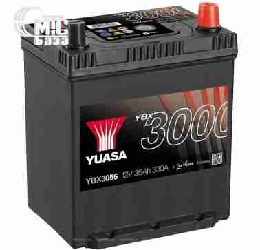 Аккумуляторы Аккумулятор  Yuasa SMF Battery Japan  [YBX3056] 6СТ-36 Ач R EN330 А 187x137x225 мм